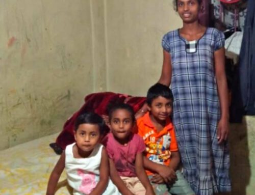 Steun van NCM in Sri Lanka